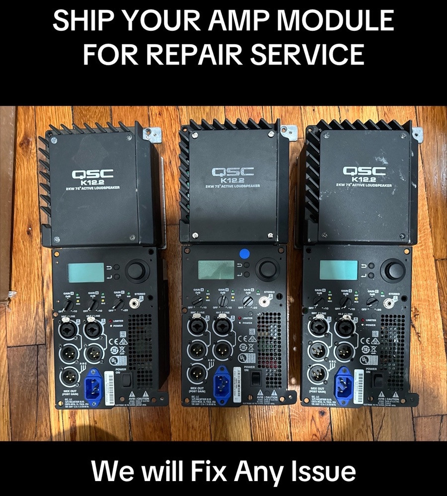 QSC  REPAIR SERVICE    K12.2  K10.2  K8.2