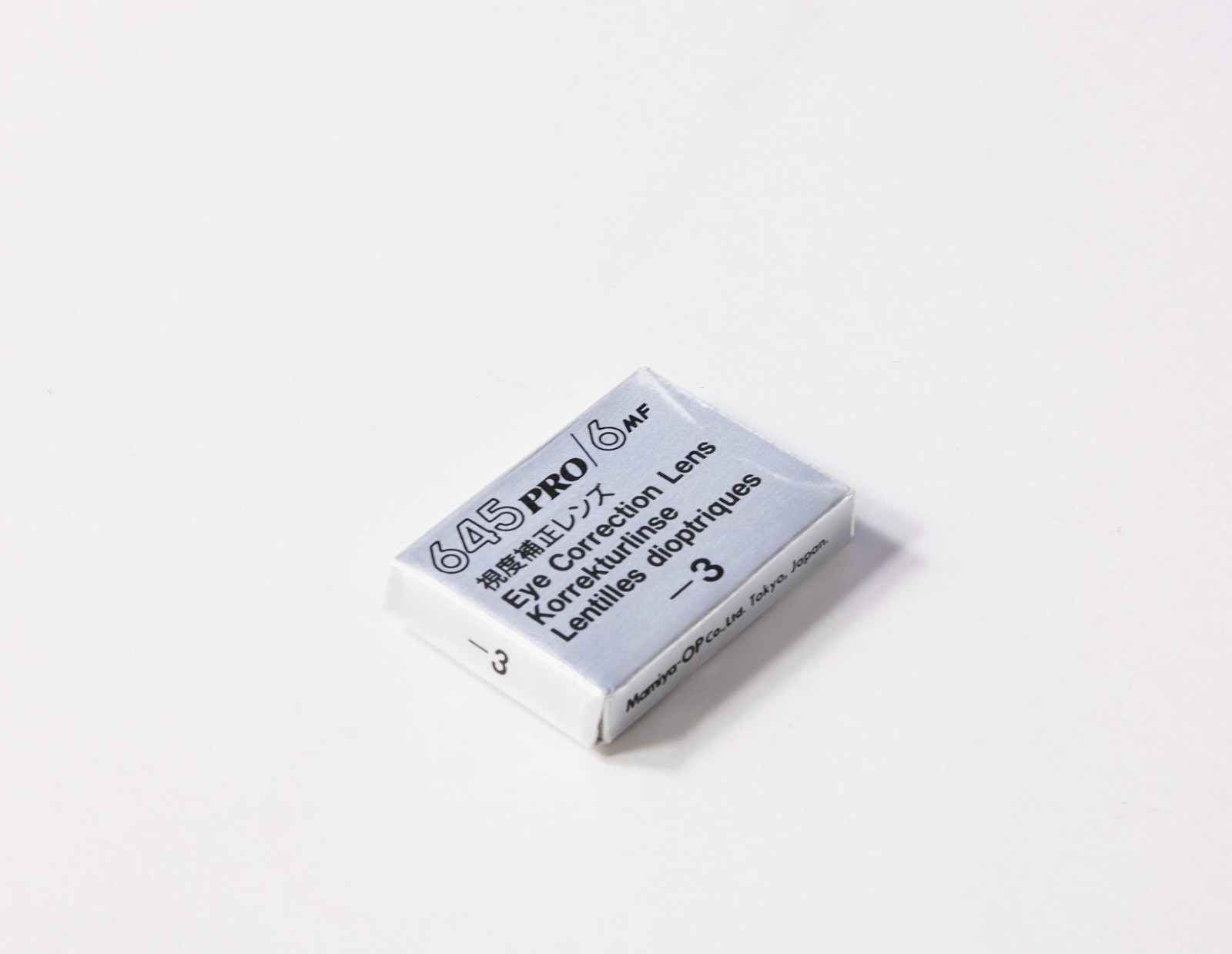 Mamiya DIOPTER/EYE CORRECTION LENS (Mamiya 6, Mamiya 7, 645 PRO TL/SUPER prisms)