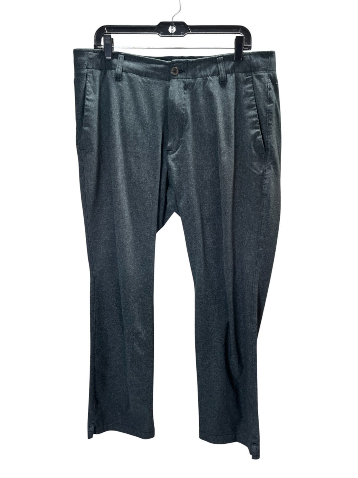 Under Armor Pants Men's Size 38 x 32 Gray Athletic Breathable