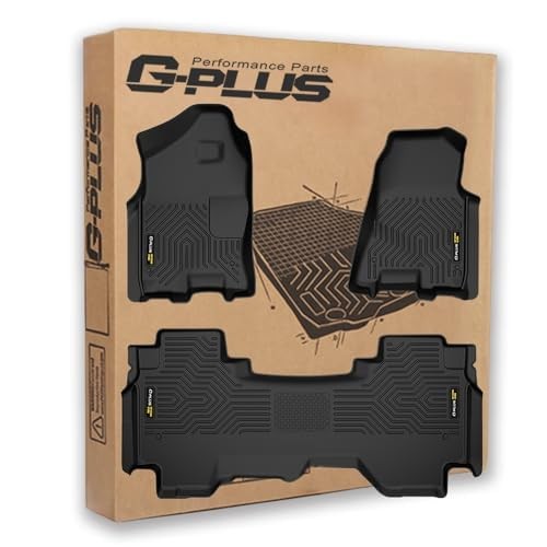 TPE Floor Mats Fit for 2019-2024 Dodge Ram 1500 Crew Cab New Body