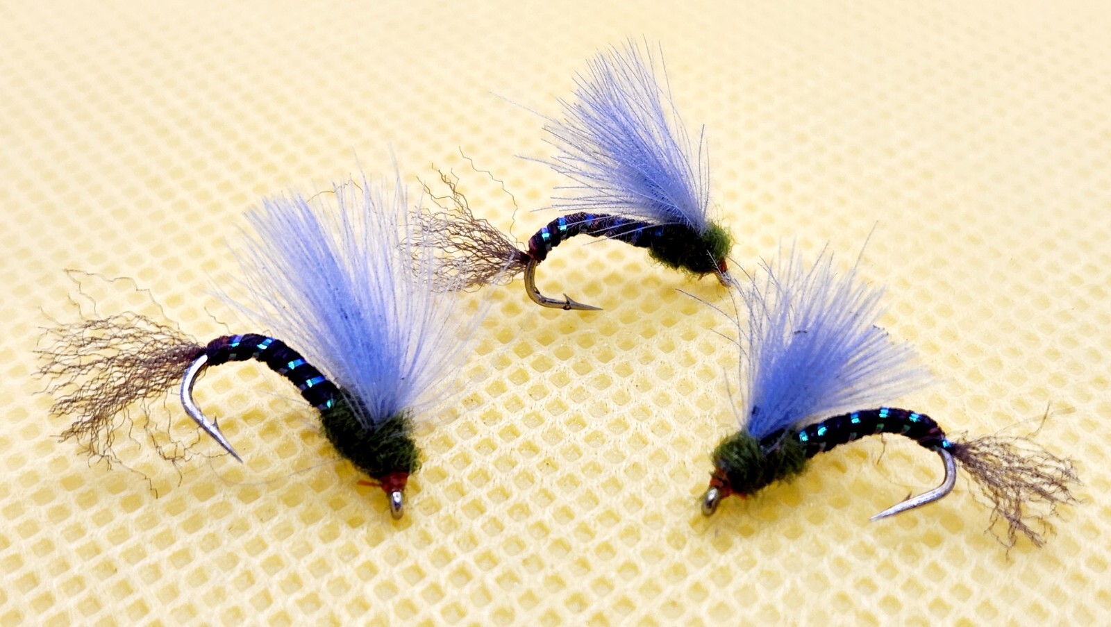 Blue Wing Olive Emerger Fly, CDC Blue WIng Olive Emerger, BWO Dry Fly