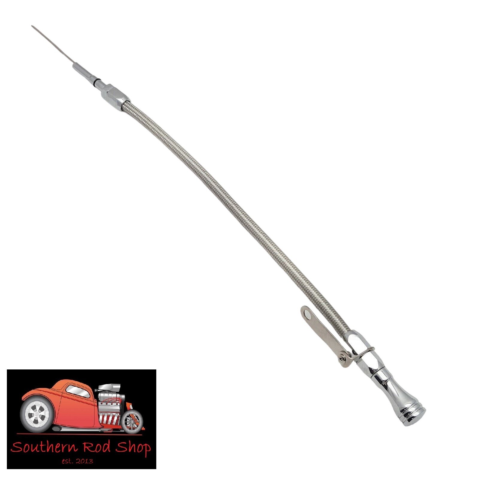 LS Truck Engine Flexible Chrome Oil Aluminum Dipstick 4.8 5.3 6.0 6.2