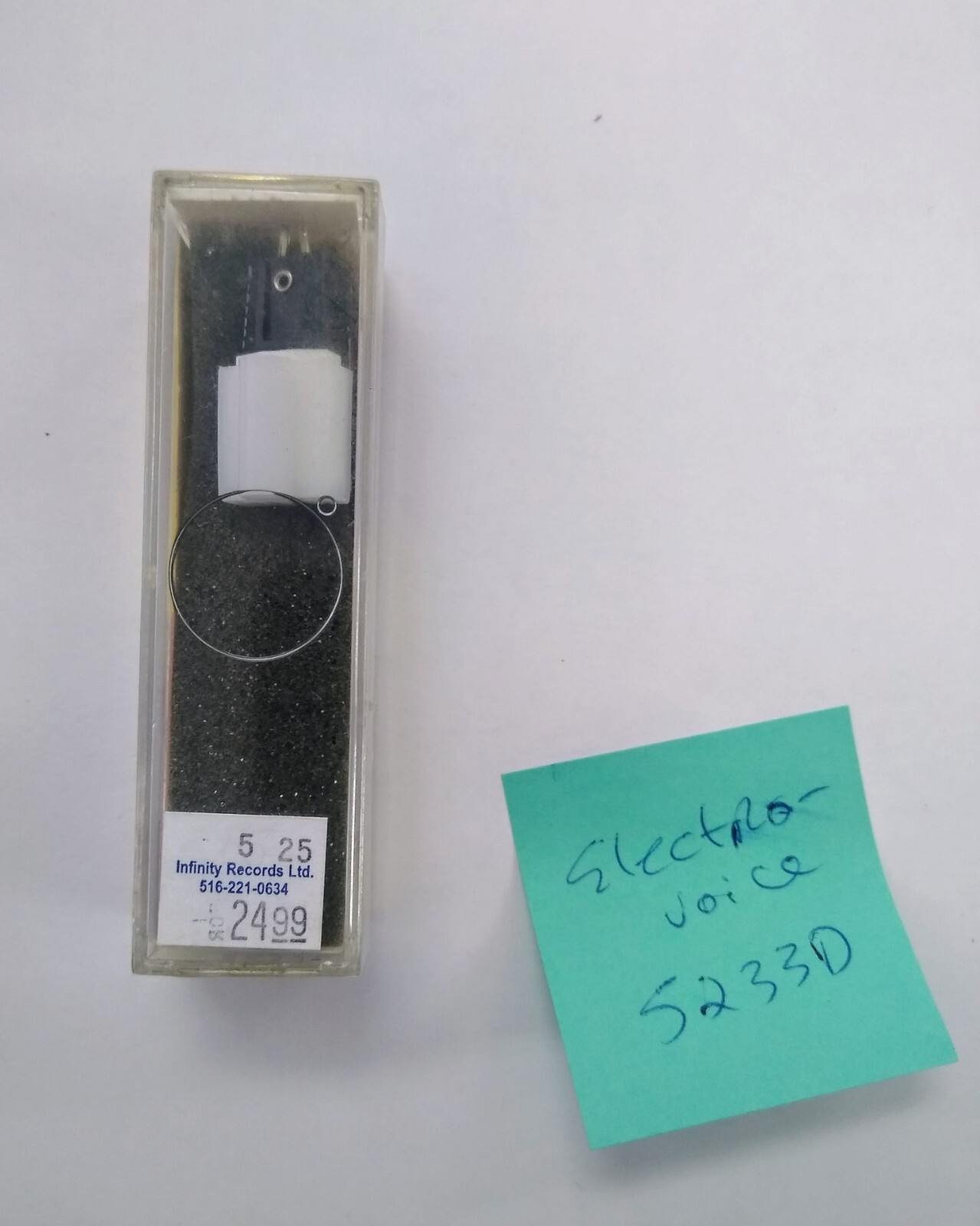 Electro-Voice 5233D Replacement cartridge w/ needle intact NOS new old stock