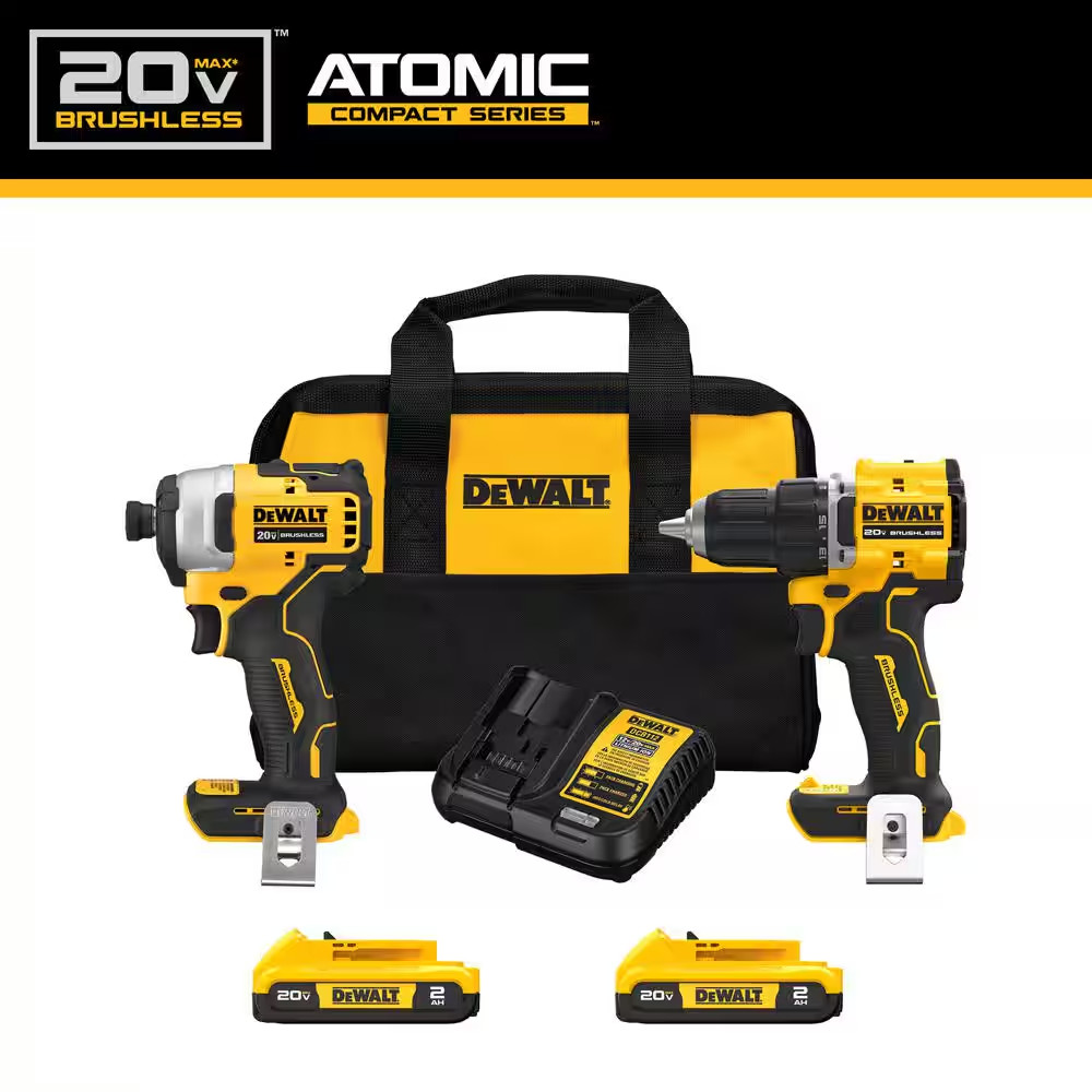 ATOMIC 20-Volt MAX Lithium-Ion Cordless Combo Kit (2-Tool) and ATOMIC Oscillatin