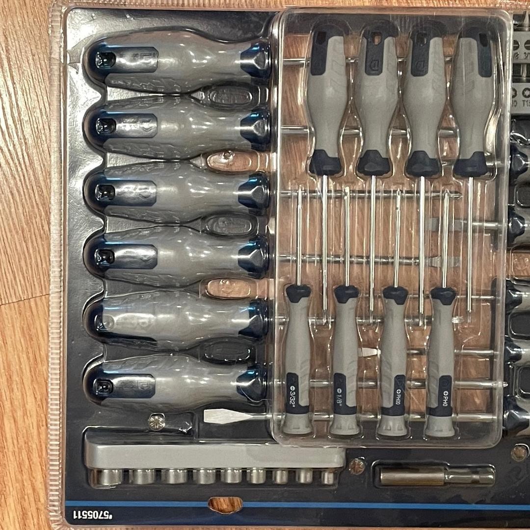50pc Piece Screwdriver & Socket Set NEW SEALED ORIGINAL PACKAGING Tools Father's