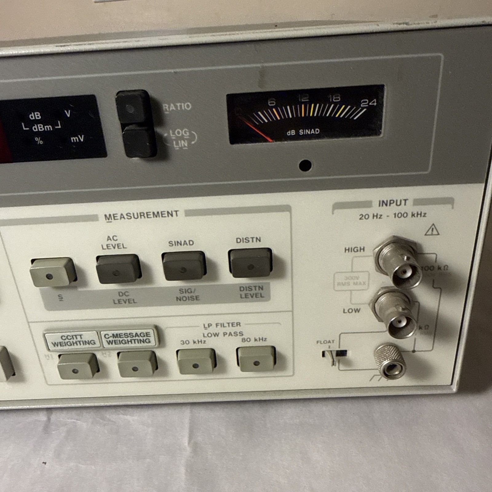 HP 8903B Audio Analyzer READ
