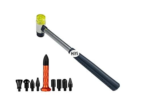 10Pcs Dent Repair Tool Kits Paintless Dent Removal Tap Down Tools Dent Rubber