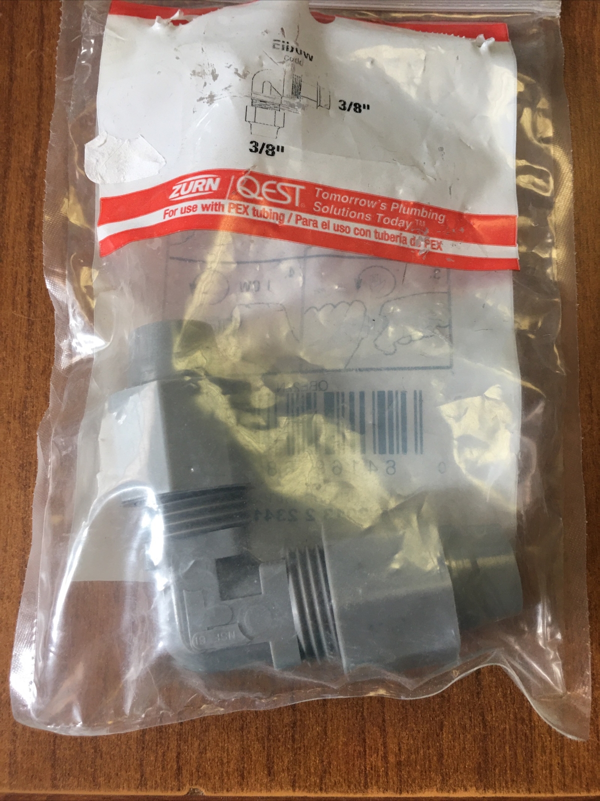 WATTS BRASS & TUBULAR QBE22N 3/8x3/8 CTS Elbow