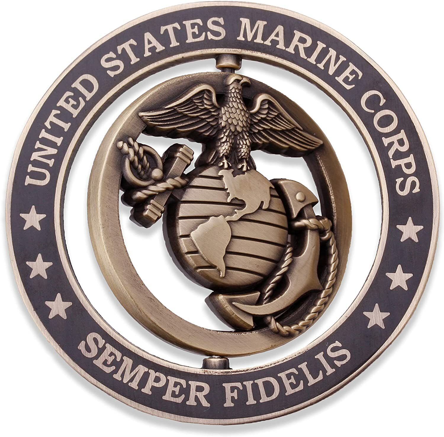Marine Corps EGA Spinner Challenge Coin