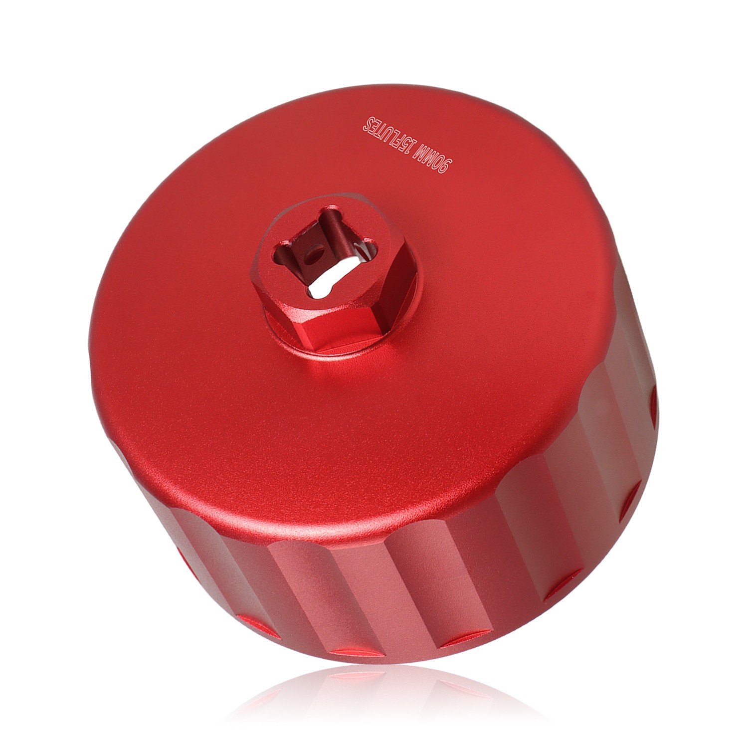 90mm 15Flute Oil Filter Wrench Fit for Land Rover Jaguar 3.0L 5.0L Engine