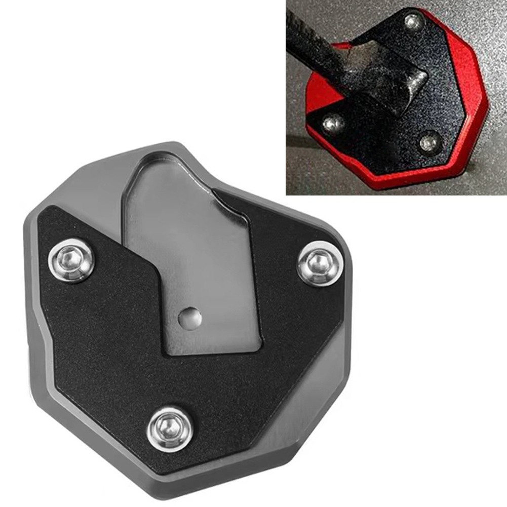 Titanium Side Stand Enlarger Pad for Suzuki Hayabusa GSX1300R 08-2021