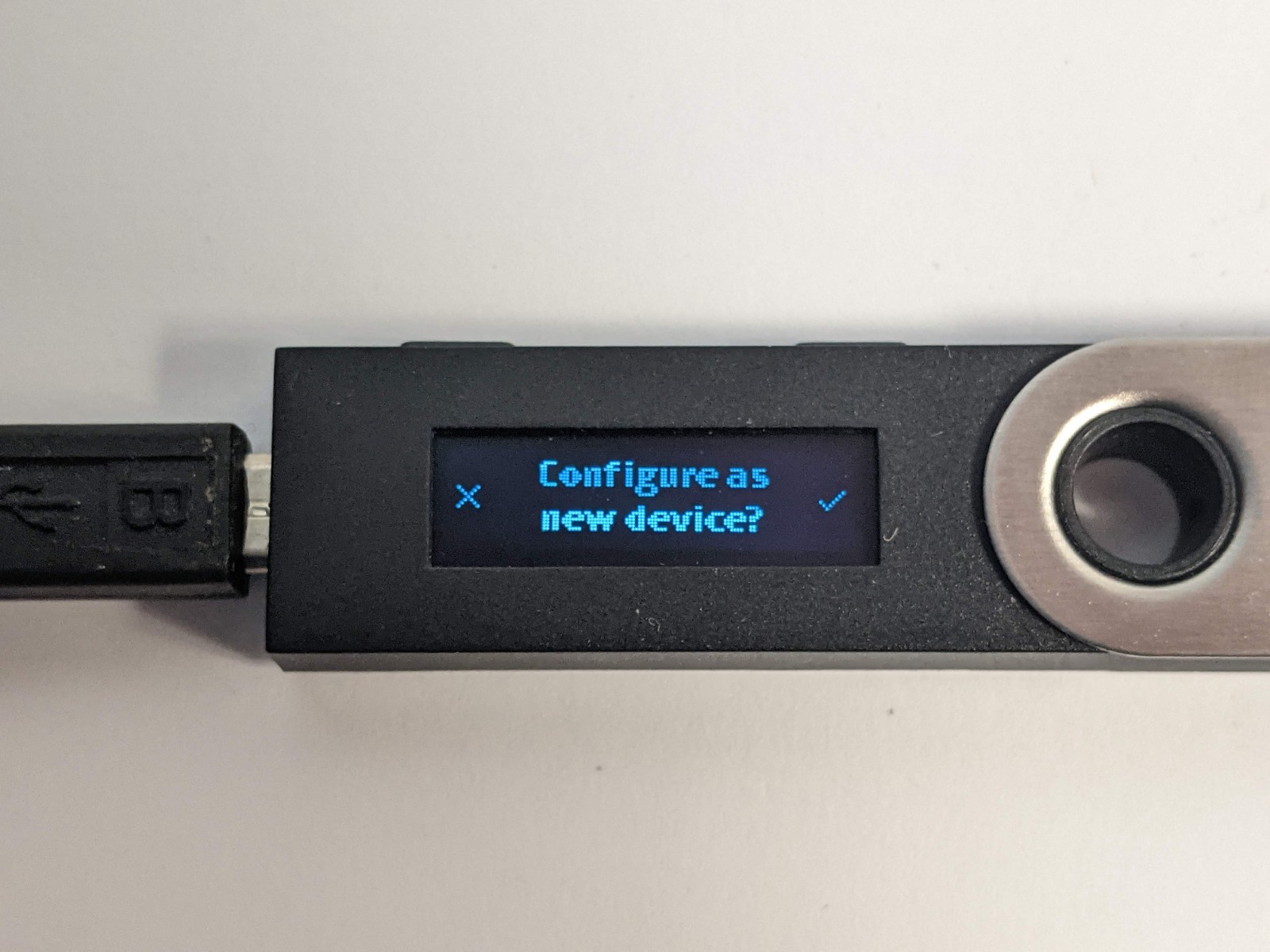 Ledger Nano S Cryptocurrency Hardware Wallet