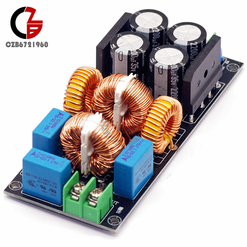 AC110-250V Amplifier Audio Power Filter EMI Filter DC High Current 4A/10A/20A