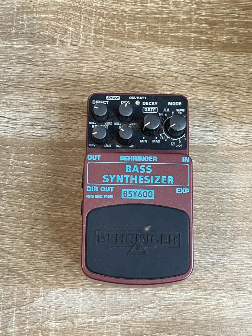BEHRINGER BSY600 Bass Synthesizer, Multi-Tone, IN/OUT/EXP, Used