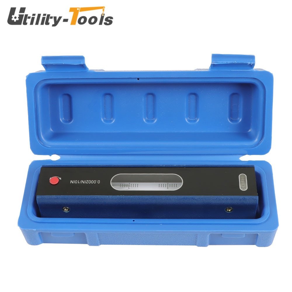 8 in Master Level in Fitted Wooden Box Fit For Machinist Tool 0.0002''/10''