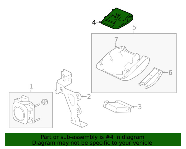Genuine Honda Collision Avoidance Camera 36150-T2A-A16