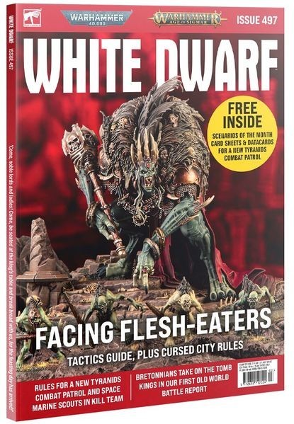 Games Workshop Warhammer White Dwarf Magazine Issue 497