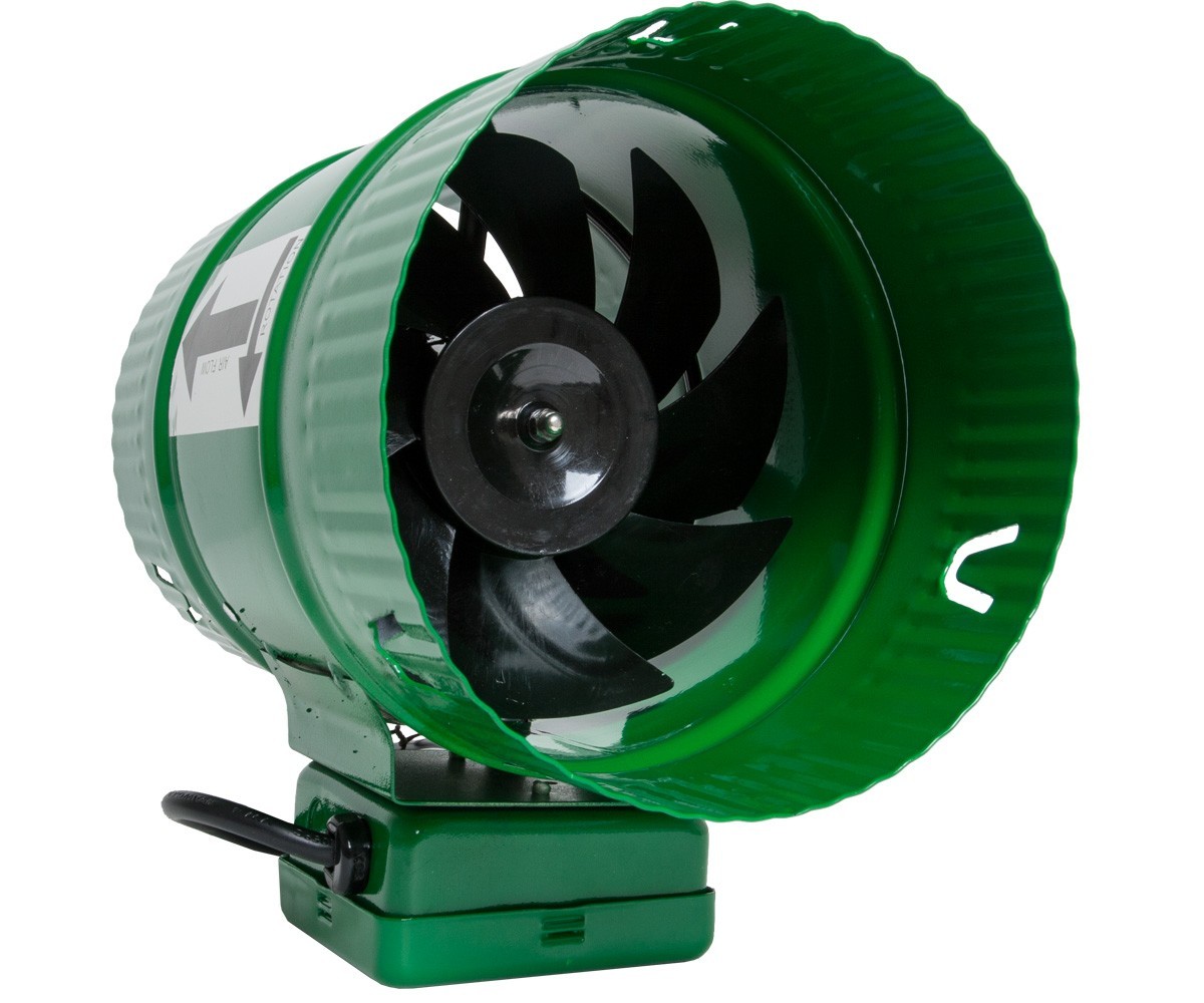Active Air 6" Inline Booster Fan – 188 CFM, Quiet Operation, 120V Corded