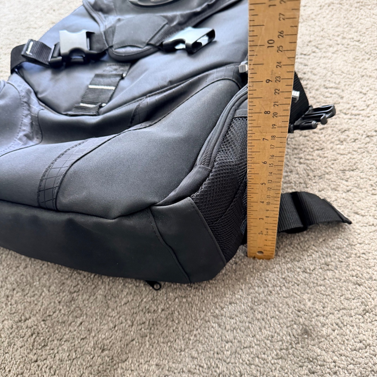 Targus Black Laptop Backpack Padded Travel Bag Multi Compartment Work School