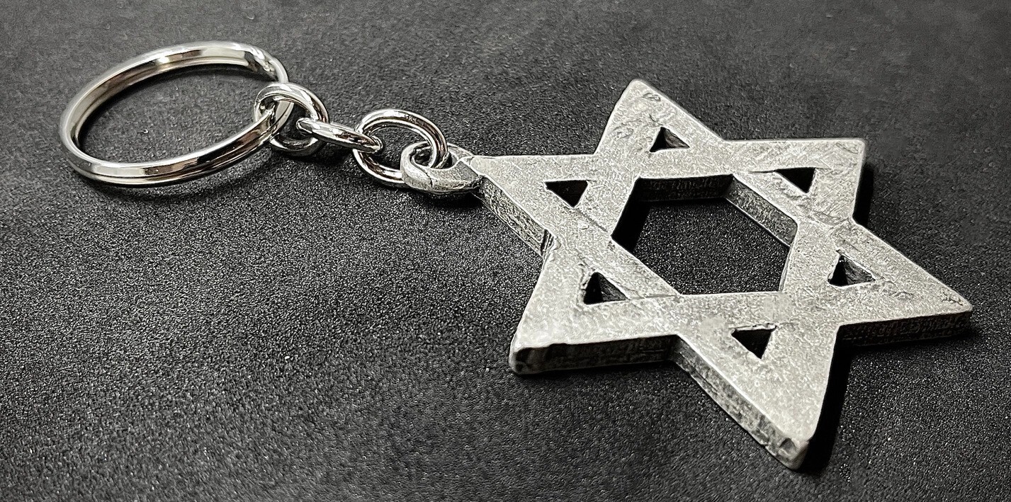Star of David Keychain