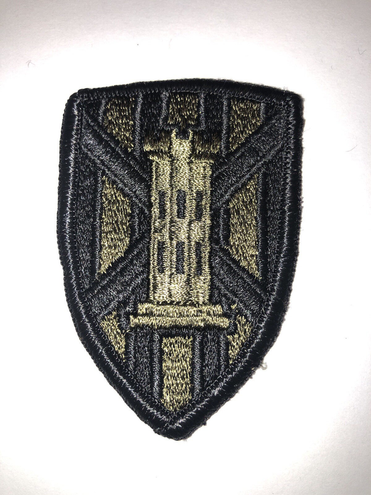 7th Engineer Brigade Subdued U.S. Army Shoulder Patch Insignia