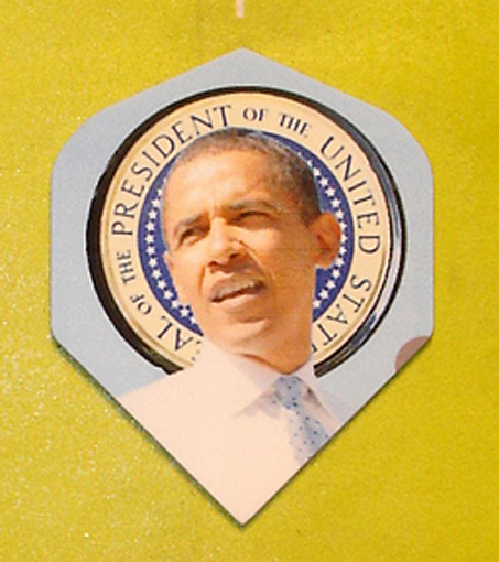 AMERITHON Dart Flights: Barack Obama - 1 STANDARD Set +2 Bonus Sets