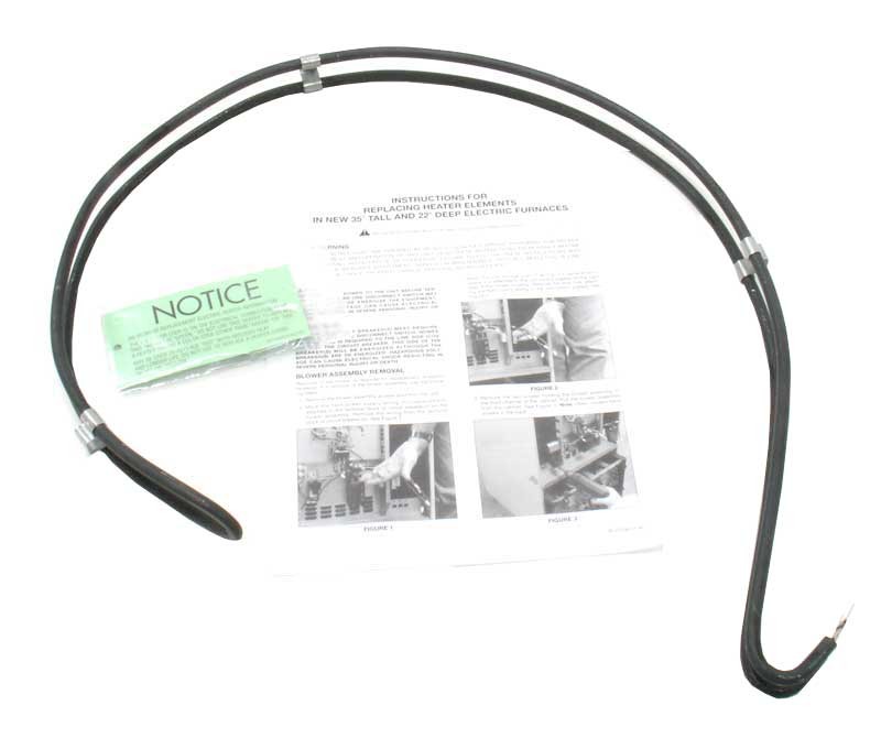 RUUD AS-58386-92 Sheath Heater 4700W 277V 16.6-18.3 Ohm Heat Element