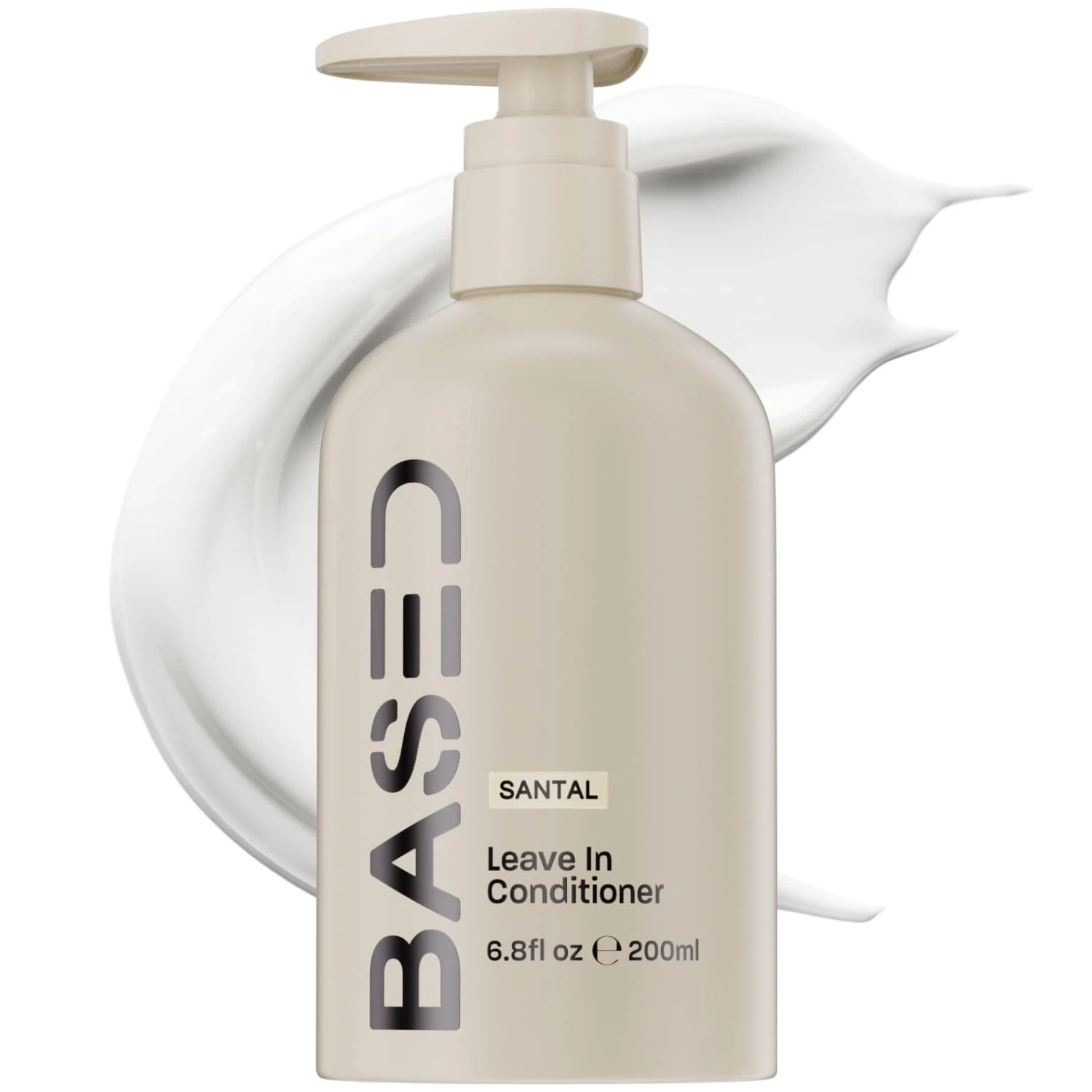 BASED Leave-In Conditioner, Instant Frizz Control, Hydrates & Nourishes Hair,...