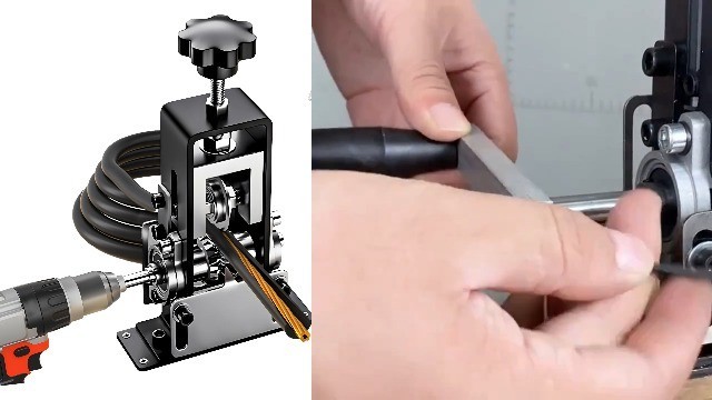 Manual Wire Stripping Machine 0.04-1 Inch Adjustable Drill Powered Scrap Copper