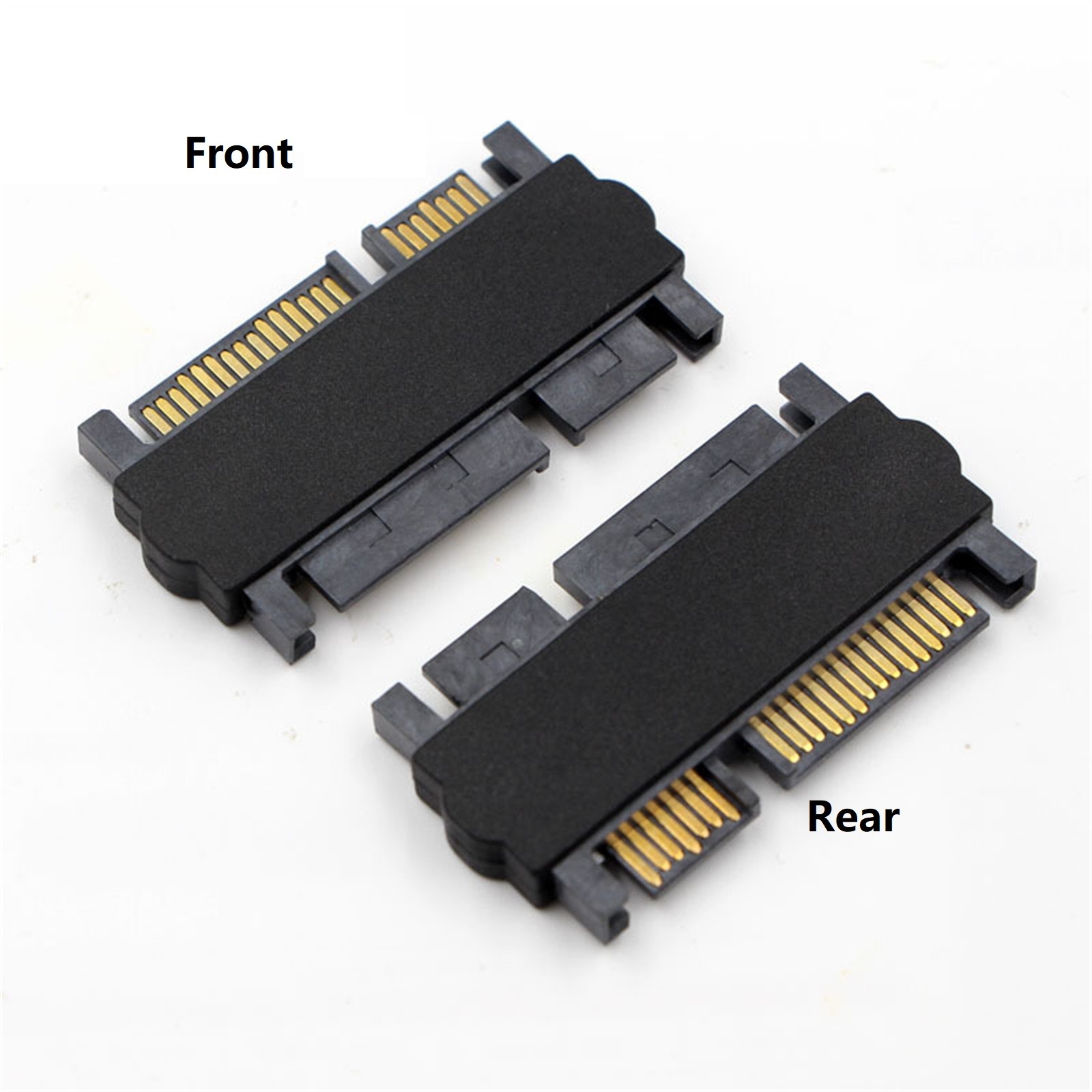 SATA 22Pin Male to SATA 22Pin Male Extension Convertor Straight Adapter Card