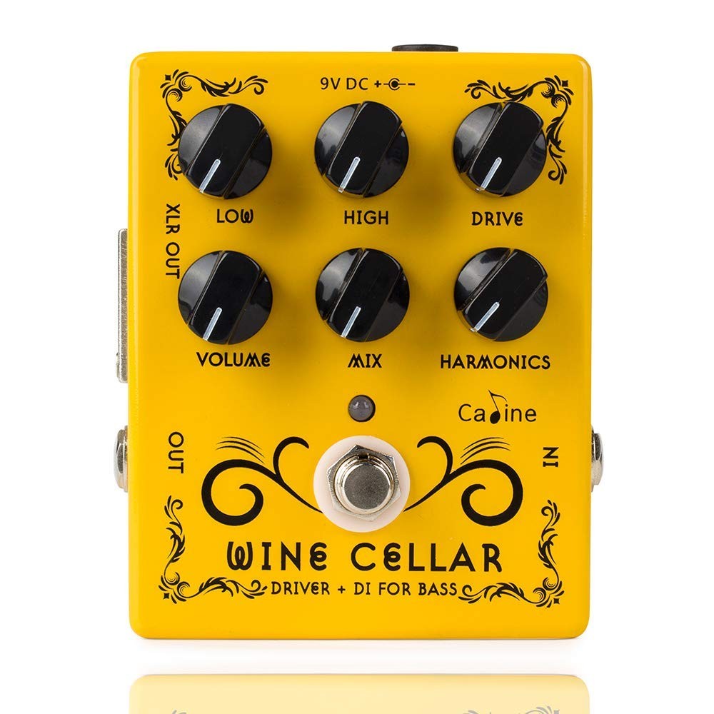 CP-60 Wine Cellar Driver Guitar Effects Pedals Classic Tube Bass Amp Guitar Y...