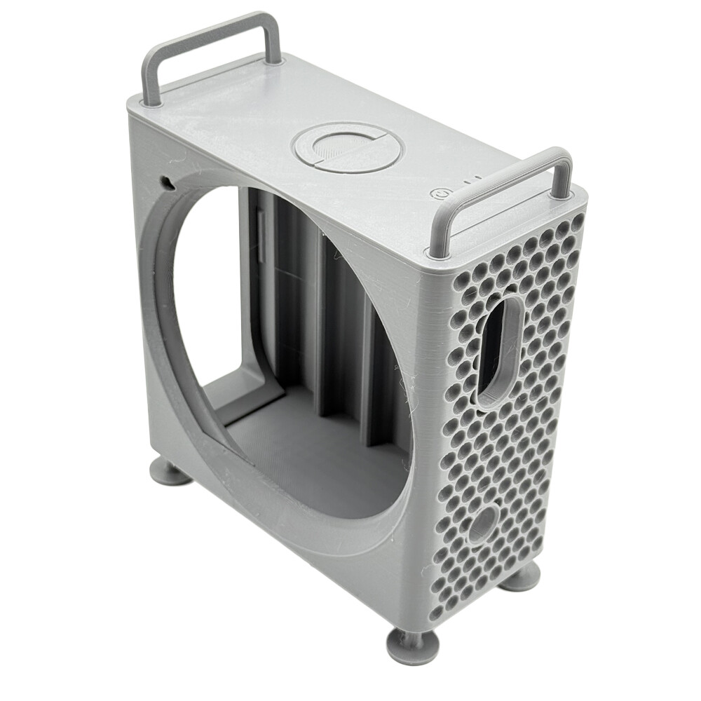 For Mac Mini M4/M4 Pro 2024 3D Printed Vertical Computer Case Protective Stand