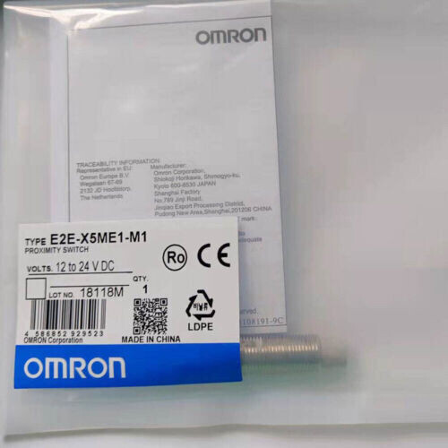 OMRON E2E-X5ME1-M1 Proximity Sensors E2EX5ME1M1 New In Box Fast Shipping 1PC