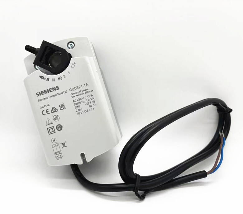 Siemens GQD321.1A electric switch regulating damper actuator.