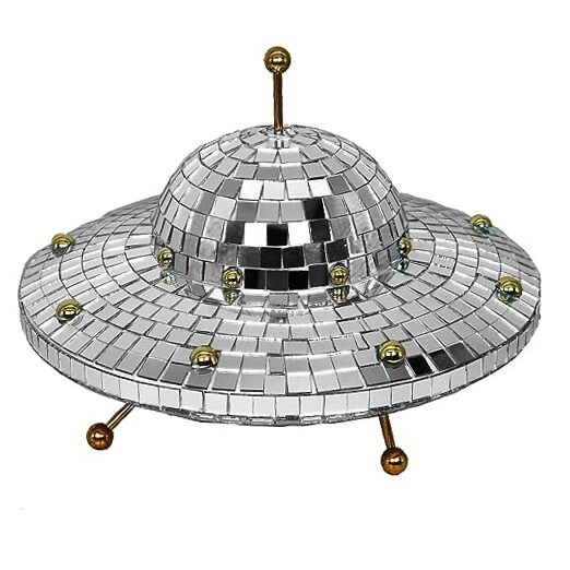 Valentines-Day Gift UFO-Shaped Disco-Ball Home-Décor - Mirror Decorations Ufo