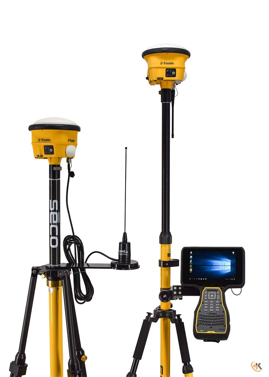 Trimble Dual SPS985 Base/Rover GPS 450-470 MHz Receiver Kit w/ TSC7 SCS900