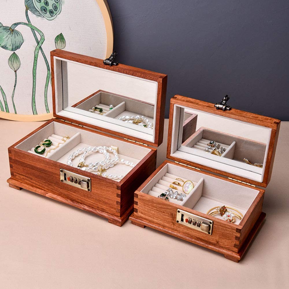 2pcs Tool Box Hasp, Luggage Suitcase Hasps with Combination Lock, Silver