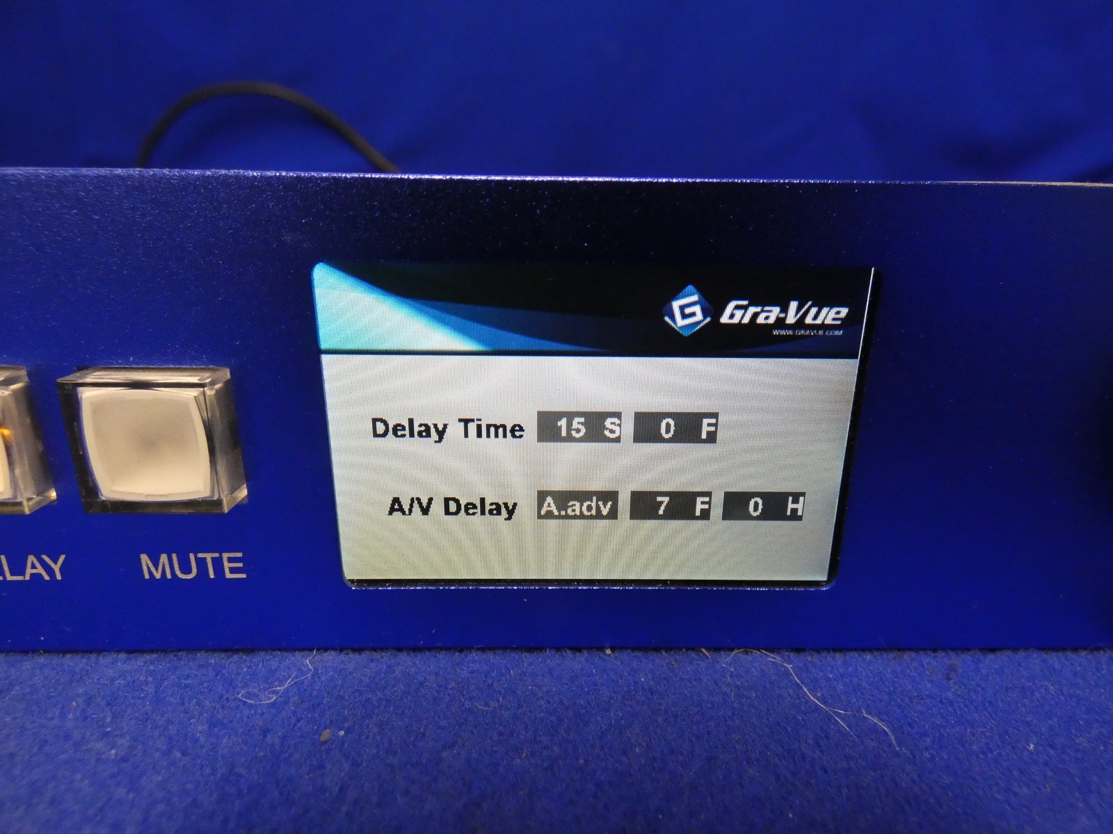 Gra-Vue MVIO DELAY HD/SD-SDI Delay Version 1.2 (20 Second adjustable Delay)