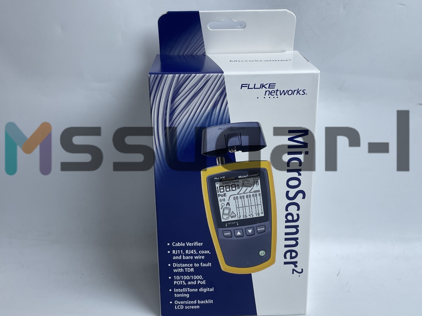 Fluke Networks MS2-100 Microscanner2 Cable Verifier #Z