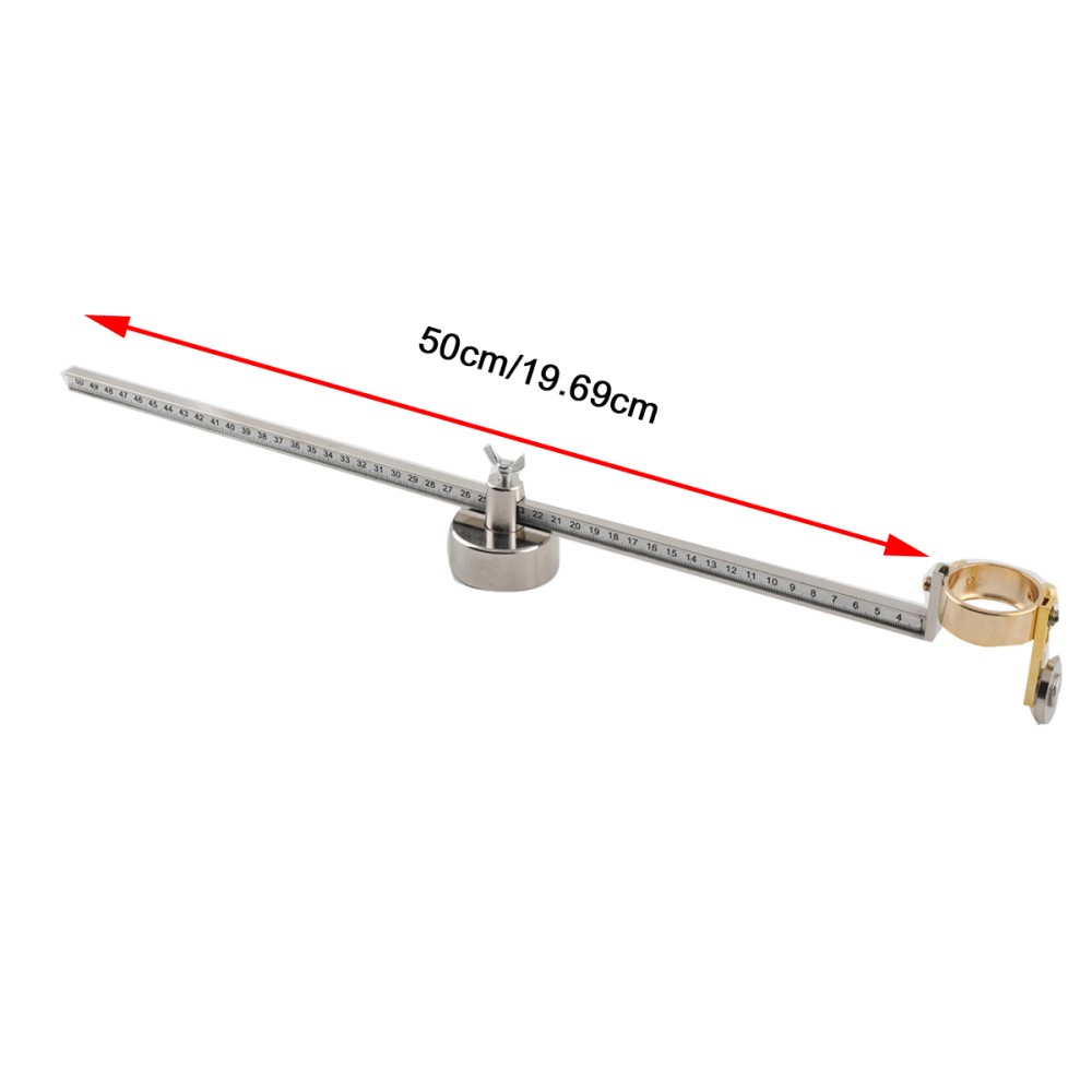 Plasma Cutter Guide Tool Torch Circle Guide Roller Wheel, 5-50cm Circular Radius