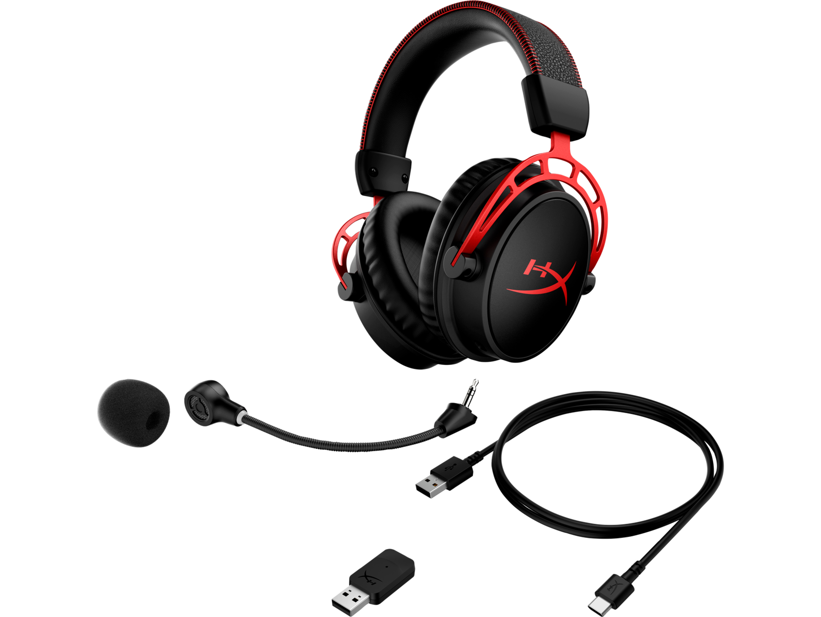 HyperX Cloud Alpha - Wireless Gaming Headset (Black-Red)