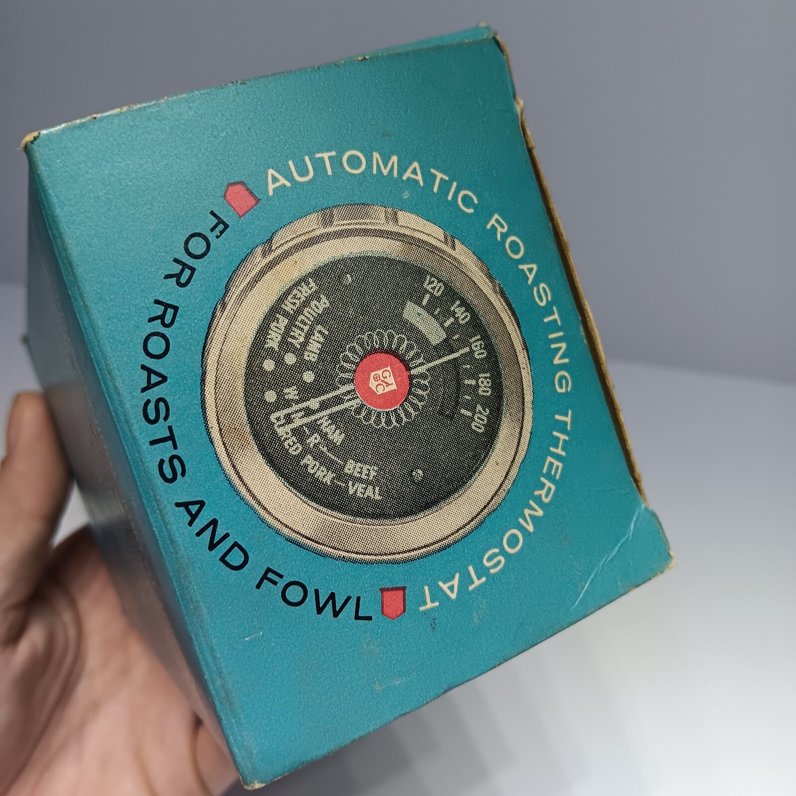 Vtg Retro Roastender Automatic Roasting Thermostat Cooking Thermometer ITT Meat