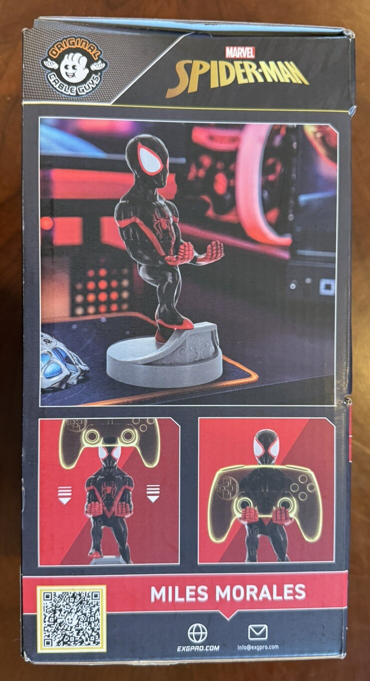 Marvel Spider-Man Miles Morales The Phone & Controller Holder NEW