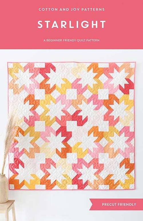 Cotton & Joy STARLIGHT Fat Quarter Quilt Pattern