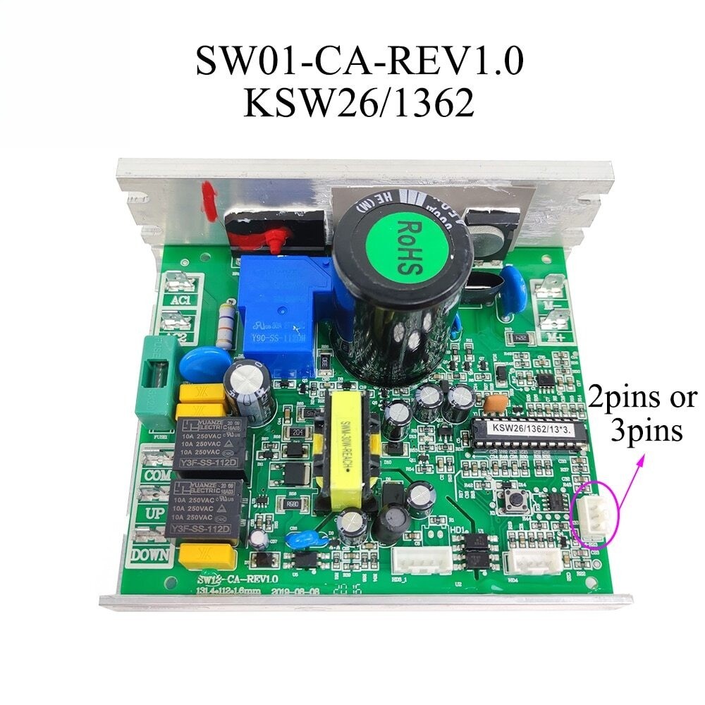 SW01-CA-REV1.0 KSW26 KSW16 KSW13 Treadmill Motor Controller for Reebok OMA