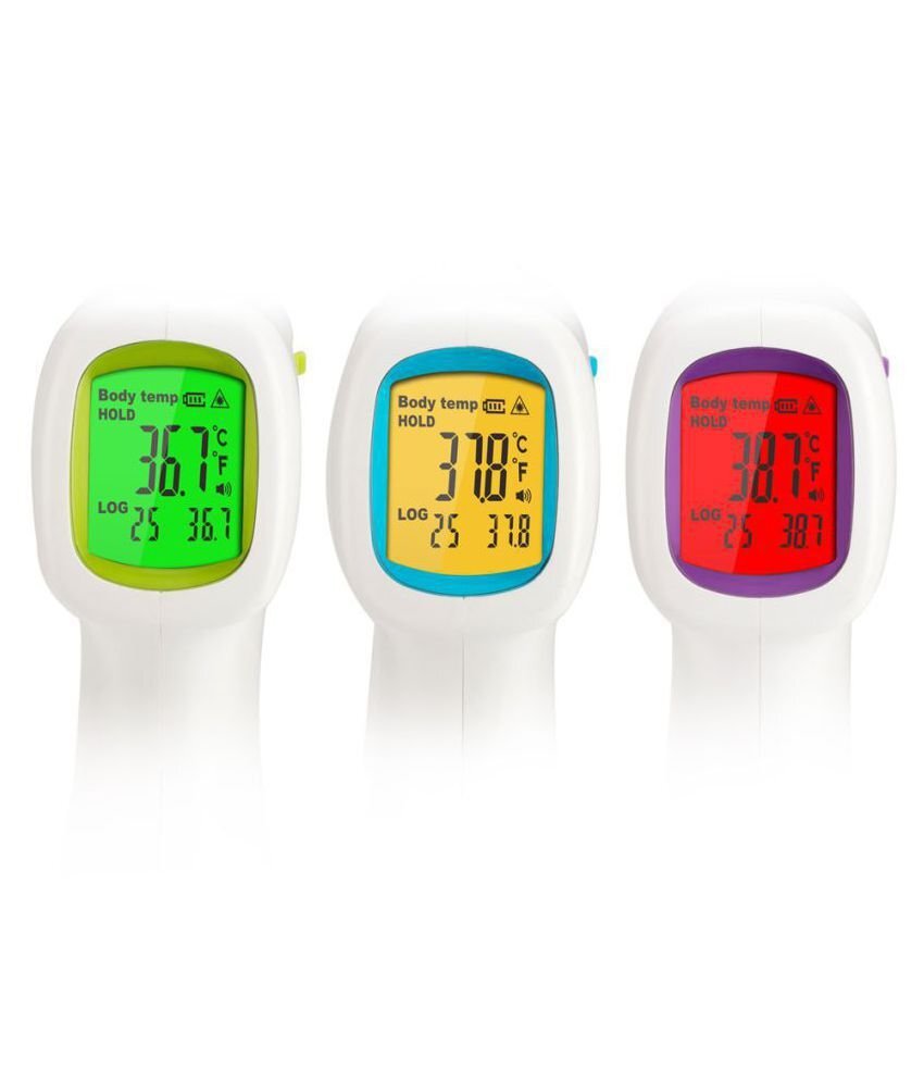 Digital LCD Infrared Thermometer Non-contact Forehead Baby Adult Temperature Gun