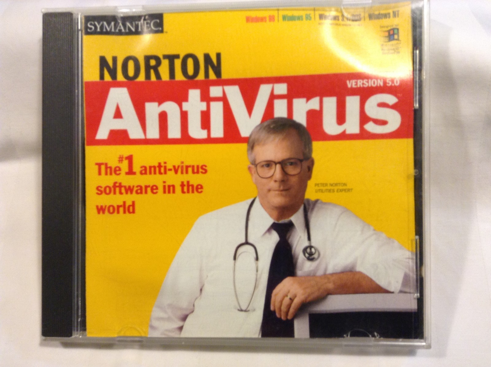 SYMANTEC NORTON ANTIVIRUS SOFTWARE Version 5.0,  Windows 98, 95, 3.1/DOS, NT.