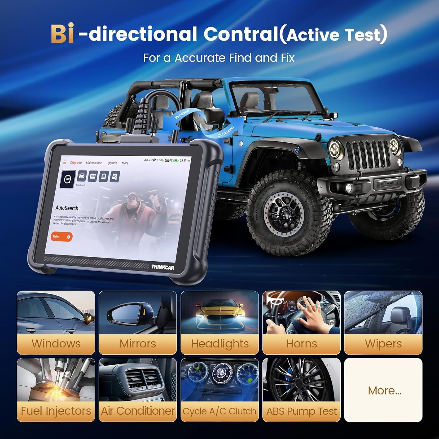 THINKSCAN 689 OBD2 Auto Diagnostic Scanner Full System Scan Tool IMMO ECU Resets