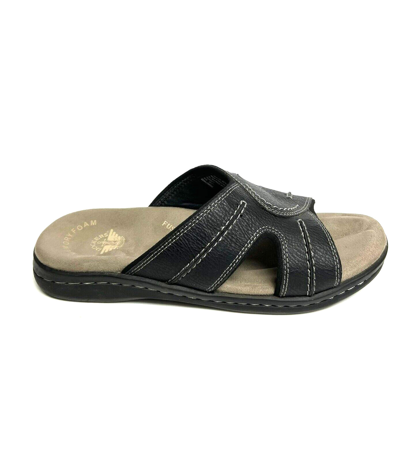 Dockers Mens Sunland Slide Sandal Black Size 8 M