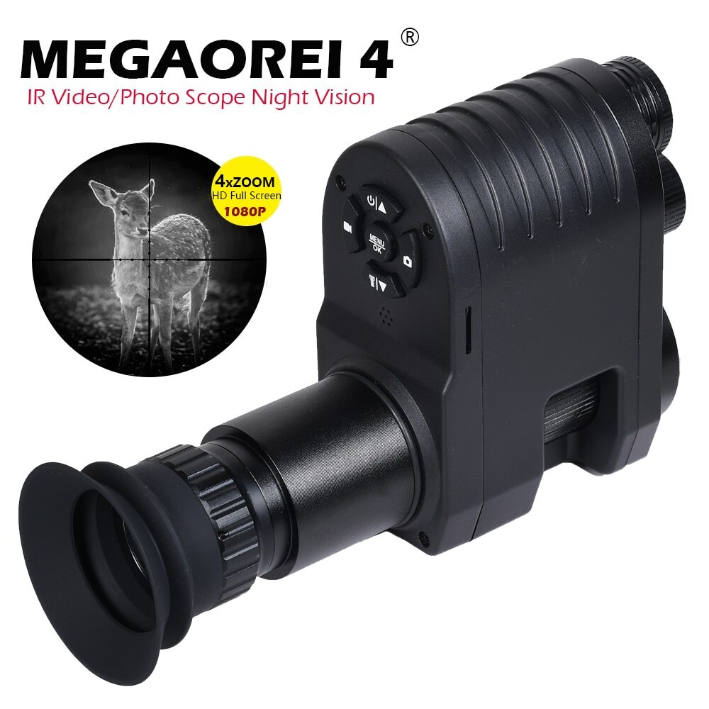 Digital Night Vision Rifle Scope Hunting Sight IR HD 1080p Camera with DVR
